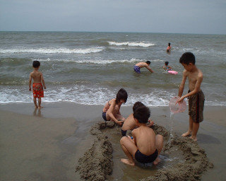 素敵な海水浴
